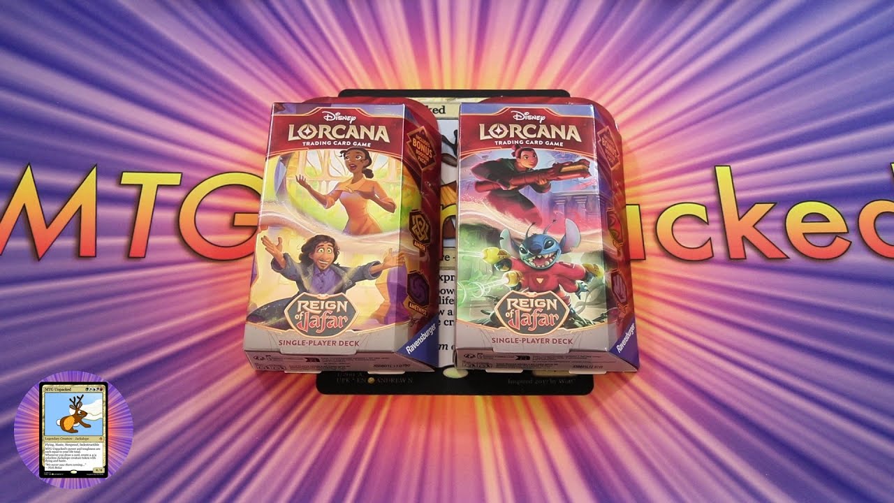 lorcana reign of jafar starter deck Ravensburger Disney Lorcana TCG: Reign of Jafar Single-Player Deck – Ruby &  Steel for Ages 8 and Up| Engaging Gameplay | Over 200 Original Disney  Artworks : Toys & Games main image 1