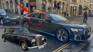 Royal Arrival Duke Of Gloucester Meets The Lady Mayor At The Big Curry Lunch