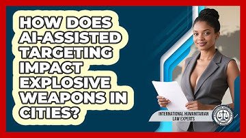 How Does AI-assisted Targeting Impact Explosive Weapons In Cities?
