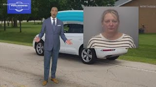 Foolishness Files: Woman spotted driving with inflatable pool on top of car screenshot 2
