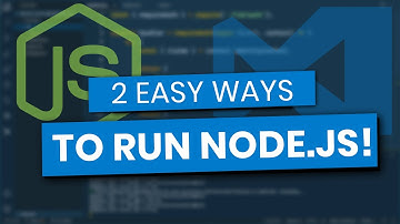 How to Run Node.js in VS Code From Scratch