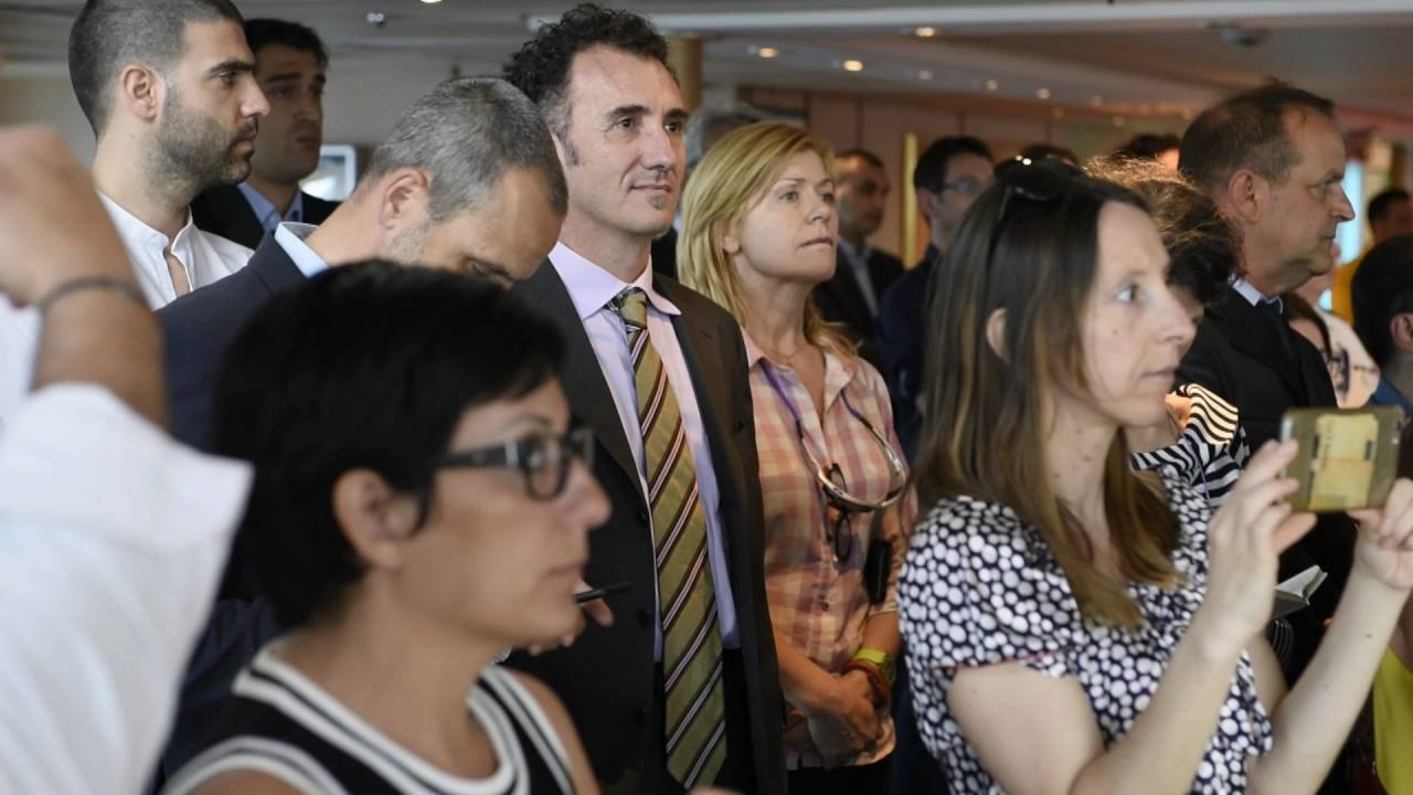 Corsica Ferries celebra i 35 Anni a bordo del Mega Andrea