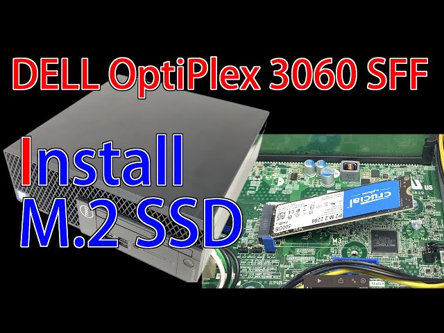 How to add an M.2 NVMe SSD to a DELL OptiPlex 3060 SFF. - YouTube