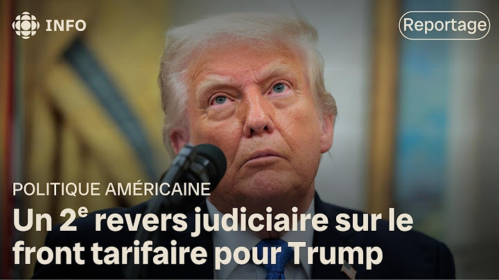 Les droits de douane imposés par Donald Trump jugés illégaux