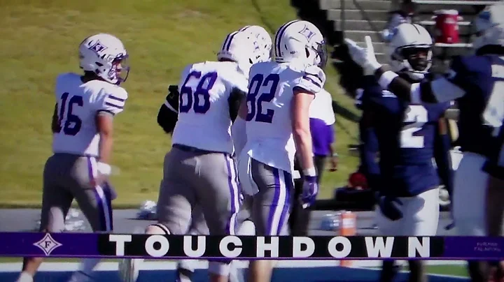 Furman QB Jace Wilson 50 yard TD pass to Ryan Mill...