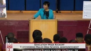 Mayor Bowser Kicks Off "Education Week" 2/1/16