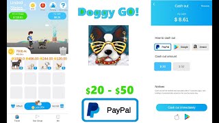 NEW APP DOGGY GO||EARN $20-$50 ON PayPAL-AMAZON-Google play gift cards تطبيق جديد لكسب المال بسرعه