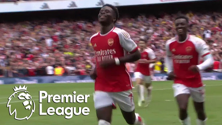 Bukayo Saka's screamer gives Arsenal 2-0 lead over Nottingham Forest | Premier League | NBC Sports