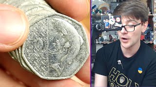 I Can't Believe I Found Another New Salmon 50p!!! £250 50p Coin Hunt Bag #55 [Book 6]