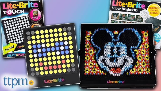 Lite-Brite  New and Improved Model of a Classic 80's Toy