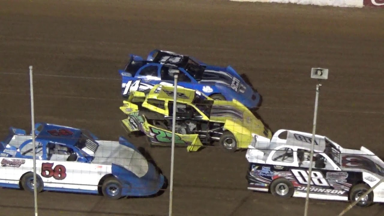 Sharp Mini Late Model Feature Race Oglethorpe Speedway Park 04/20/18
