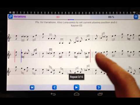 Violin Etudes coupled with practice tool and real violin sound - Kayser ...
