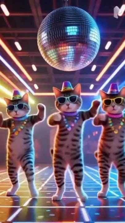 cute 😘cat dance #shortvideo #subscribemychannel ❤️❤️