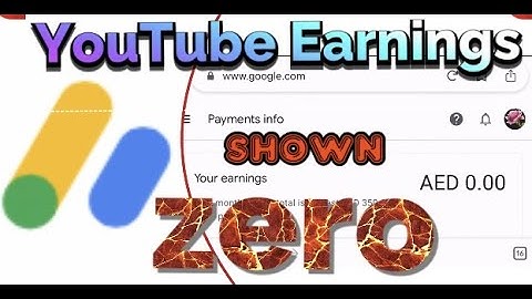 Google AdSense showing $0 for YouTube #googleadsense #adsenseearning #youtubeearnings