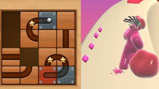 ✅ Roll the Ball 🆚 Blob Runner 3D games Android,IOS, iPhone 14 video | Vaal Gamerz screenshot 5
