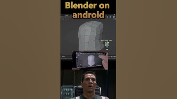 Blender on Android device! 2025 by vivini_cg