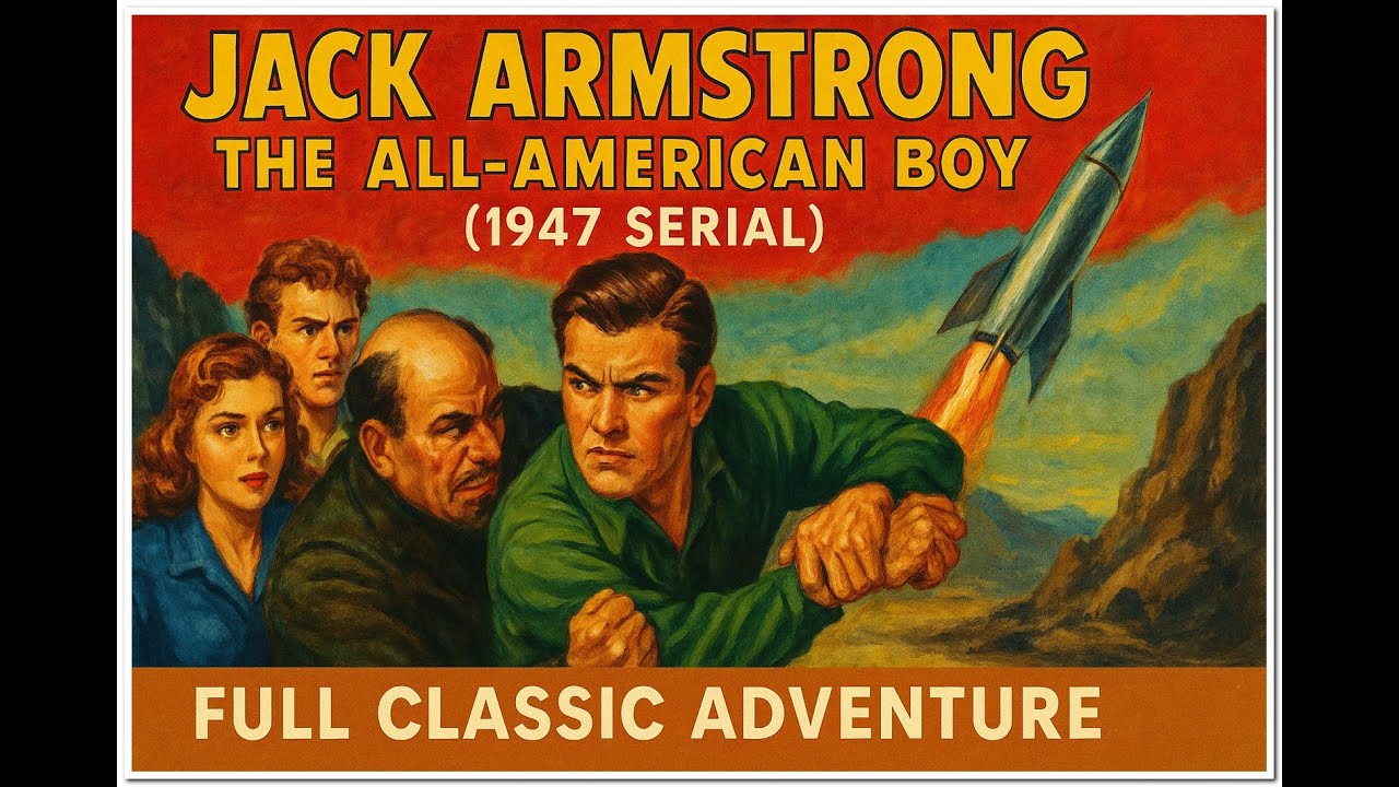Jack Armstrong: The All-American Boy (1947 Serial) | Full Classic Adventure | Public Domain