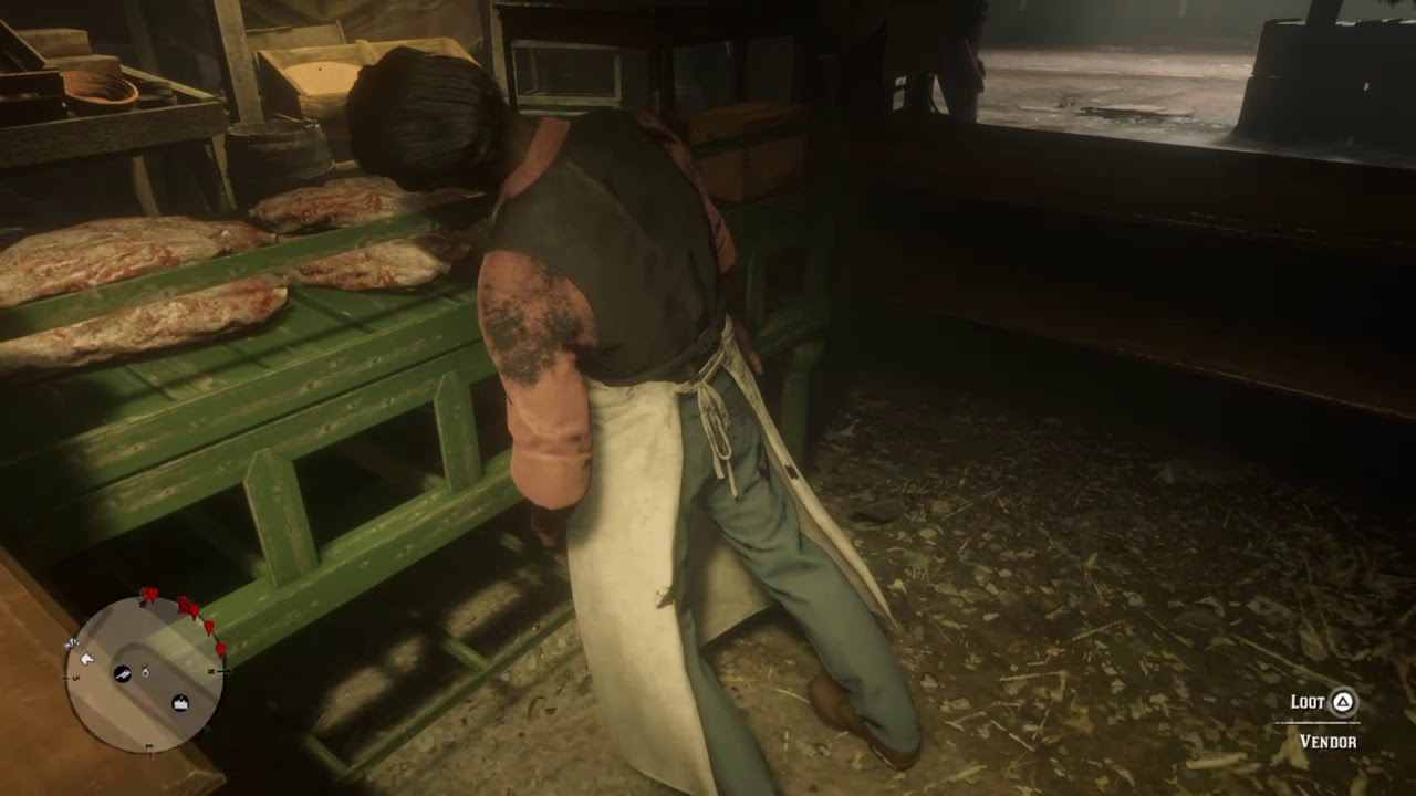 RDR2 Lightning Strike Kills Saint Denis Vendor? YouTube