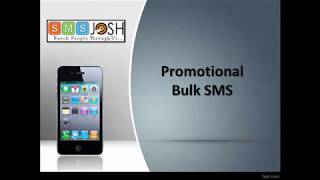Promotional SMS, Promotional Bulk SMS service Hyderabad - SMSjosh