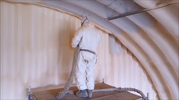 Komfort Insulation, Quonset 2lb Spray Foam