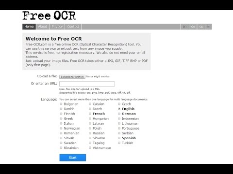 Pasar de Impreso a texto en Word || Free OCR