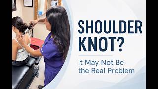 Knot in your shoulder? Here’s the first thing I want you to do. 