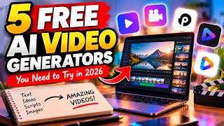 5 FREE AI Video Generators You Need to Try in 2026 🤯