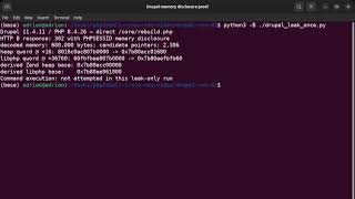 Drupal PHP2Shell: memory disclosure, not RCE