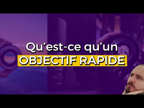 Vidéo: Est-ce que l'objectif rapide est c ?