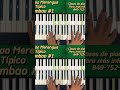 Tumbao de merengue típico en el piano #piano #merengue #tutorial #merenguetipico