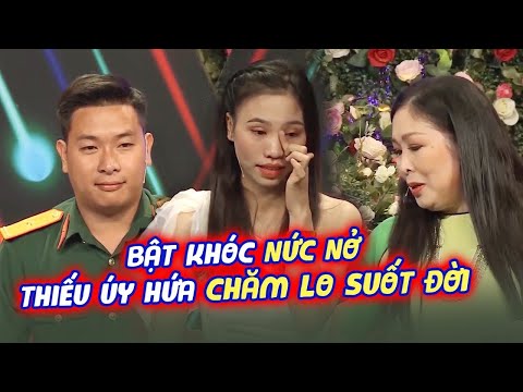 Cô giáo trẻ BẬT KHÓC vì LỜI HỨA của chàng THIẾU ÚY khiến Hồng Vân và Quyền Linh cũng phải MỦI LÒNG