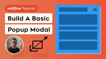 Build a basic popup modal in Webflow