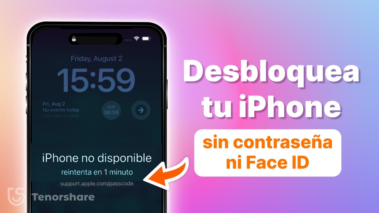 Desbloquear iPhone Sin Face ID ni Contraseña | Guía Completa 2026