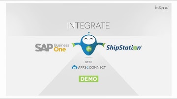 How to Integrate SAP Business One with ShipStation - APPSeCONNECT