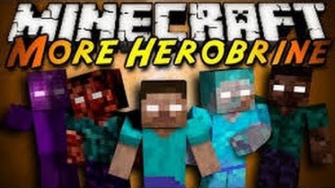 minecraft mod showcase more herobrine mod