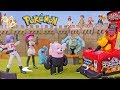 Pokemon Punch Battle Toys | Machamp, Bewear, Lucario, Blaziken, Heracross