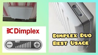 Best Usage Dimplex Duo Heat Night Storage Heater controls