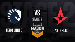 Team Liquid vs Astralis StarLadder Budapest Major 2025 - STAGE 2