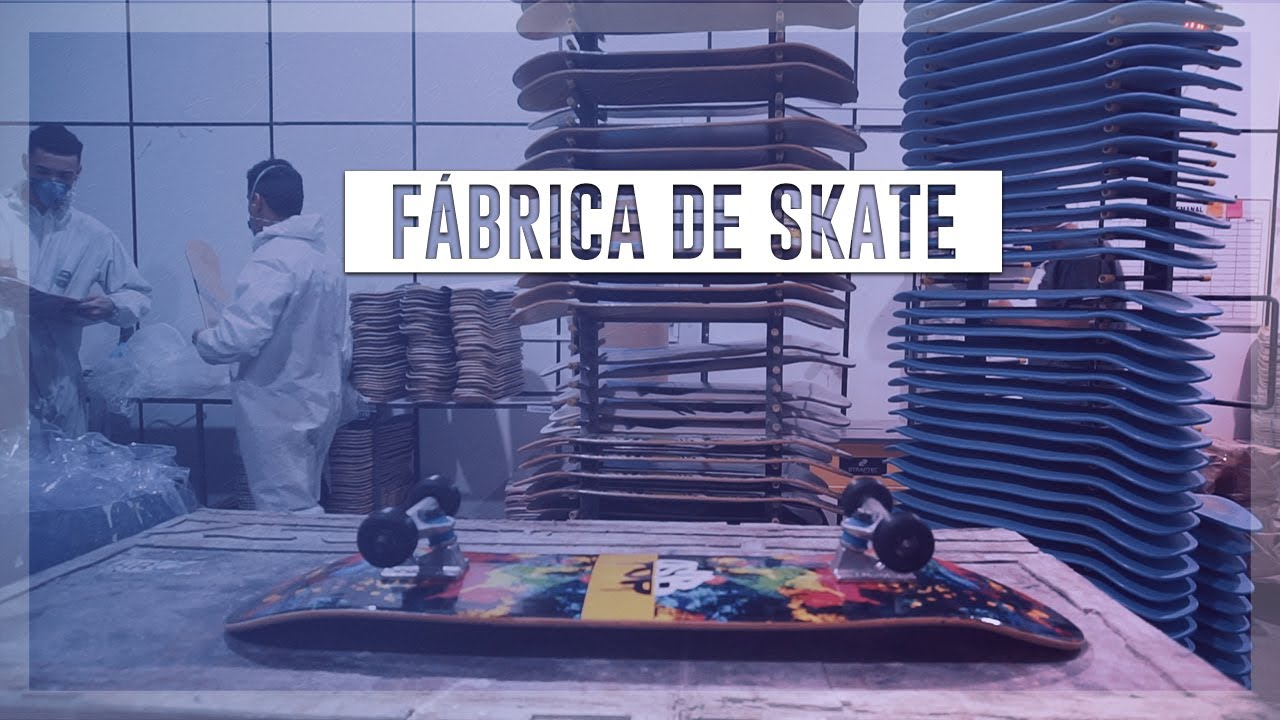 entre Terminología Barry Como é fabricado um skate? - YouTube