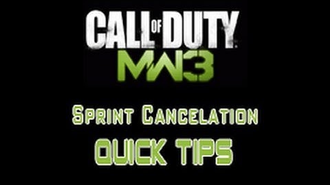 Call of Duty: MW3/ Sprint Cancellation Quick Tip!