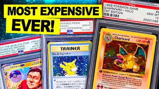 TOP 10 rarest Pokemon cards! 