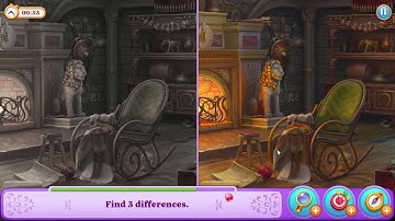 Manor Matters hidden objects #103 Fireplace HD - Find 14 differences - Supper Hard Level - Pass