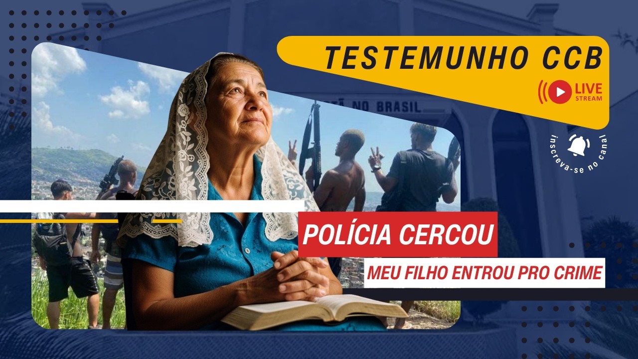 MEU FILHO ENTROU PRO CRIME!  A Polícia Cercou, Mas Deus Cegou os Olhos Deles Para Livrar!