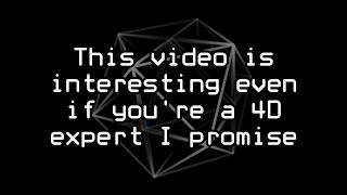 what are the 4D platonic solids? - platonic solids part 2