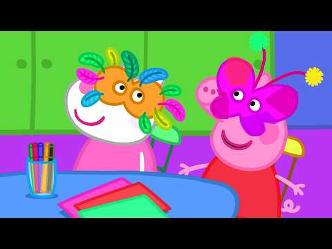 Peppa Pig & Friends Make Masks for HALLOWEEN! 🎃 | Peppa Pig | 1 HOUR