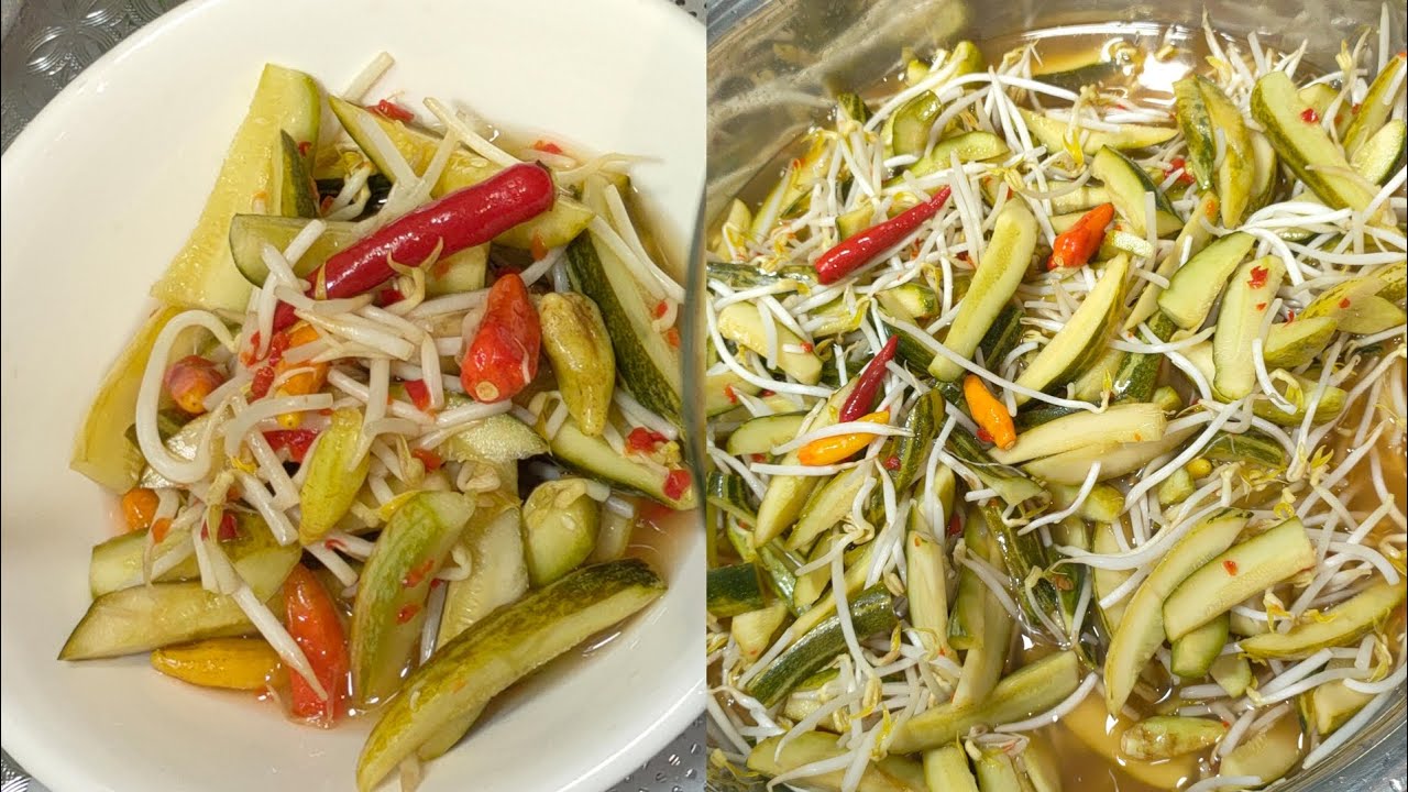 របៀបធ្វើ ត្រសក់ជ្រក់ជាមួយសណ្ដែកបណ្ដុះ មិនដល់ពីថ្ងៃផងជូរបានញ៉ាំ