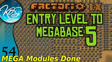 Factorio 1.X Entry Level to Megabase 5 - 54 - NO MODULE MODULES MODULE! - Guide, Tutorial