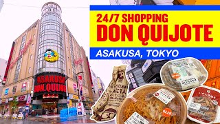 Summer in Tokyo ☀ 24/7 Shopping at Don Quijote Asakusa, Family Mart snacks, shoe laundry