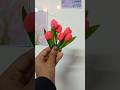 #Diy tulip flower 🌷#pistashellcraftideas#aesthetic homedecor #trendingshorts