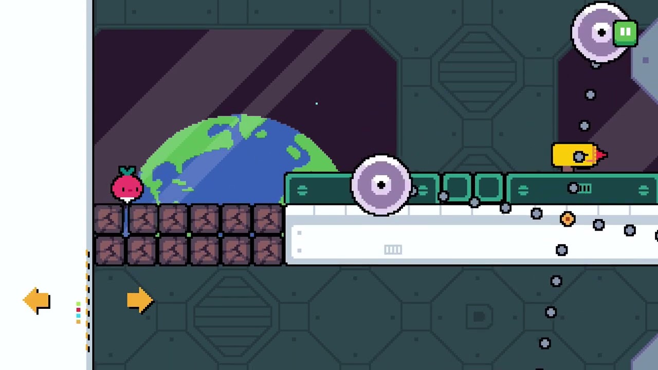 Dadish 2 level 44 walkthrough (with star)